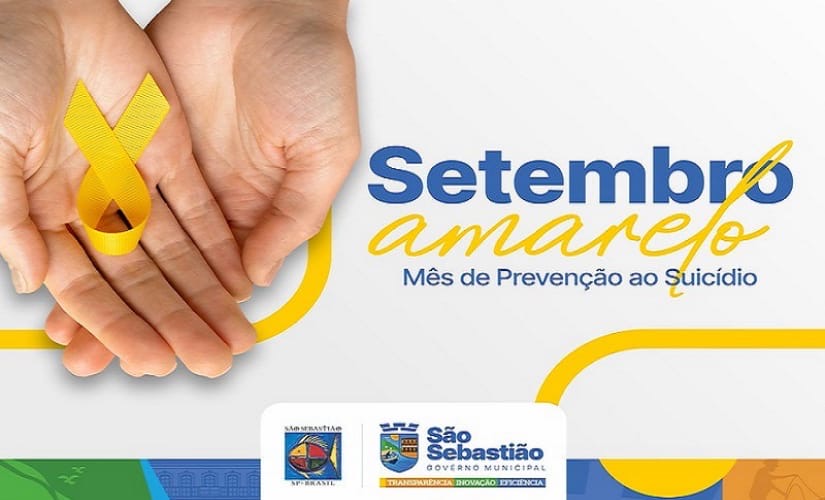 ‘Setembro Amarelo’ tem ações de prevenção ao suicídio nas USFs de São Sebastião
