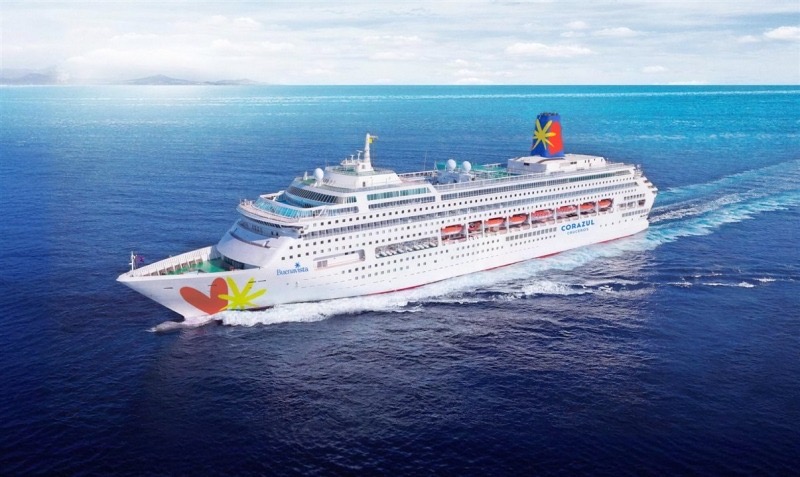 Nova companhia de cruzeiros, Corazul Cruceros faz visita técnica a Ilhabela que ganha nove escalas do navio Buenavista