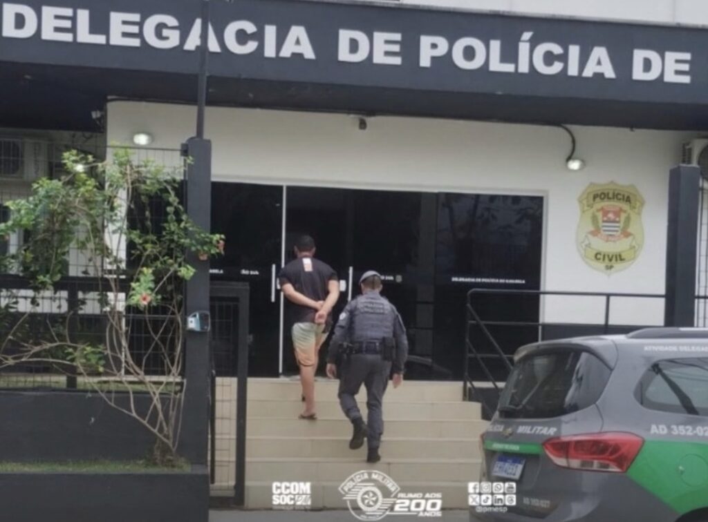 Homem de 29 anos é preso por agredir a ex-mulher em Ilhabela