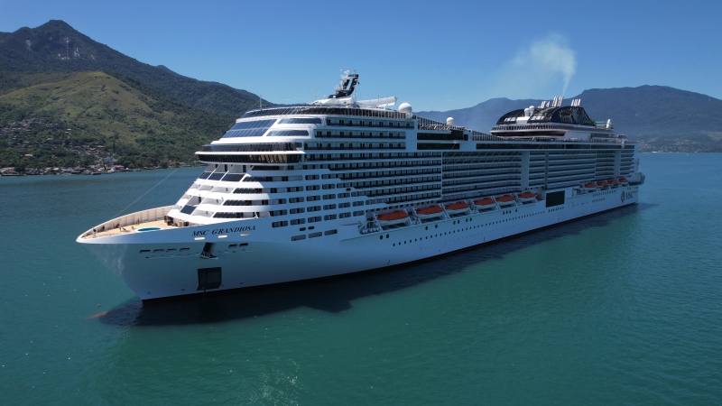 Ilhabela espera 250 mil turistas de navios e R$ 100 milhões na economia com 61 escalas na temporada 2026/2027