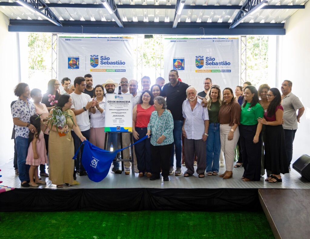 Prefeitura de São Sebastião entrega primeira creche de Boraceia e atende antiga demanda da comunidade